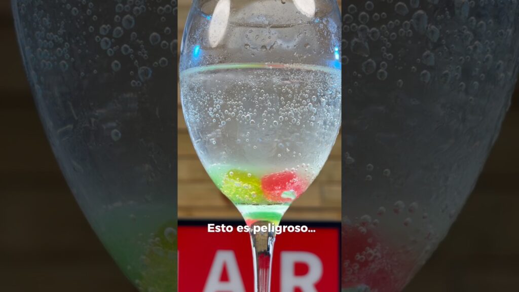 Mocktail con los Gemz Hard Candy sin Azúcar