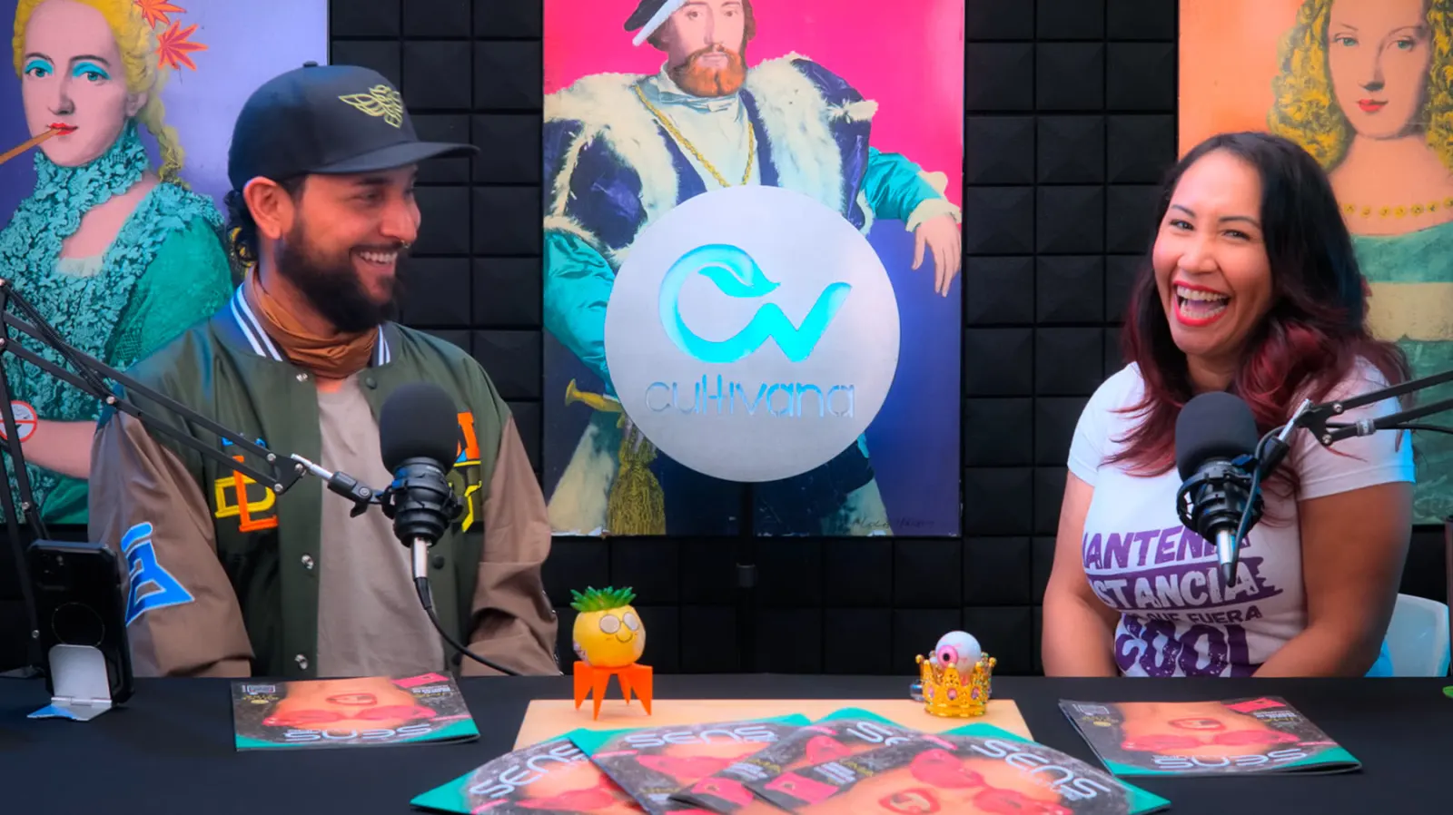 Invitada en la mesa de TerpTalk